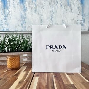 Prada shopping bag 14*14*5